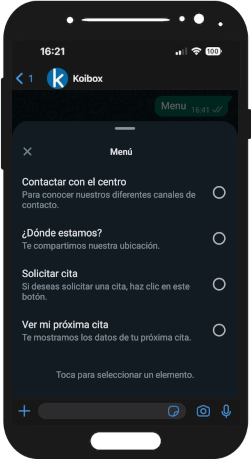 Integración con WhatsApp